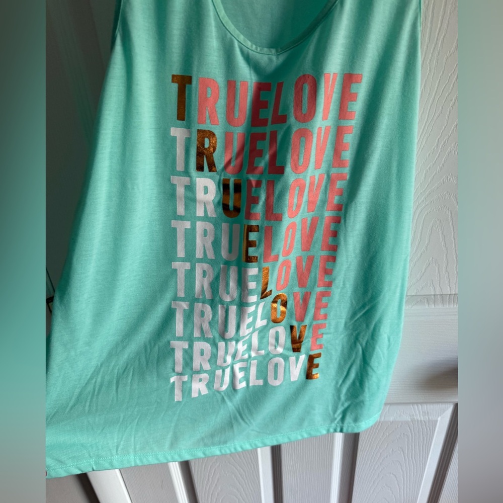“true love” long tank